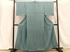 ヱビス□ 本加賀友禅 柿本市郎 作 附下単衣