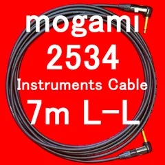 mogami 2534 Instruments Cable w/ Neutrik Gold Plated Plug LL 7m