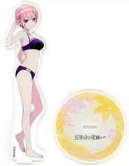 【中古】アクリルスタンド・アクリルパネル 中野一花(水着) アクリルスタンド 「くじメイト 五等分の花嫁∽ オンラインくじ」 B-1賞