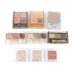 セザンヌ アイシャドウ アイブロウ等 9点セット 未使用有 まとめて 大量 コスメ 付属品無 レディース CEZANNE 【中古】