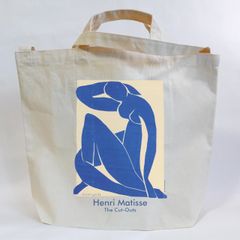 ブルーヌード II マティス キャンバス ポケット付 ショルダー / トート 2WAYバッグ【RAF】The Cut-Outs Blue Nude II Henry Matisse TOTE TEE 631904