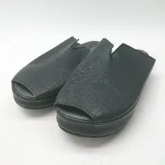 ◇ ⊂ antiqua アンティカ 体幹トレーニング サンダル サイズL ブラック系 レディース E  【1504240029184】