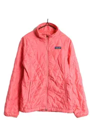 【お得なクーポン配布中!】 パタゴニア ナノ パフ ジャケット キッズ L レディース XS 程 古着 PATAGONIA 中綿 ナイロン キルティング ブルゾン アウトドア パッカブル