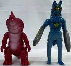 円谷プロ 怪獣ソフビフィギュア バルタン星人、バモラ 2種セット　まとめ売り