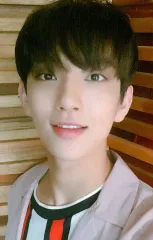 【中古】コレクションカード(男性) SEVENTEEN/JOSHUA(ジョシュア)/バストアップ・衣装グレー・黒赤・背景茶/5TH MINI ALBUM『YOU MAKE MY DAY』(SET THE SUN Ver.)特典トレカ