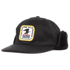 美品 Supreme シュプリーム キャップ サイズ:S/M ボア イヤーフラップ付き 6パネル キャップ Earflap 6-Panel 19AW ブラック 黒 帽子 ストリート ブランドのサムネイル