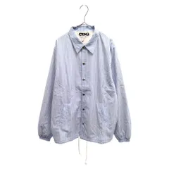 COMME des GARCONS (コムデギャルソン) 19SS Stripe Coach Jacket SZ-J016 ストライプコーチジャケット ブルーのサムネイル