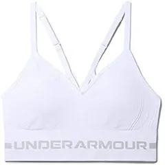[アンダーアーマー] スポーツブラ UA Seamless Low Long Bra レディース 100 日本 LG (日本サイズL相当)