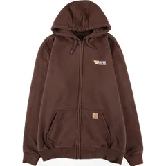 2024年最新】carhartt ジップパーカー ブラウンの人気アイテム - メルカリ