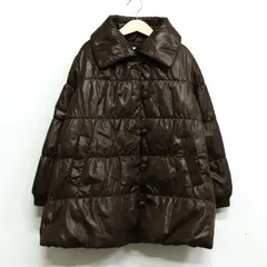 アーヴェーヴェー ナイロンジャケット 中綿入り ジャンパー アウター キッズ 女の子用 130サイズ ブラウン a.v.v 【中古】のサムネイル