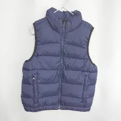 ◇ GAP KIDS キッズ ダウンベスト サイズ120 ネイビー 男の子 E  【1408060059904】