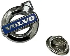 特注加工レア　VOLVO純正【Sフラッグフロントグリルバッヂ&オーシャンレースピンバッジ アクセサリー