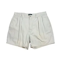【D189】90s Polo by Ralph Lauren made in USA shorts white / 1990年代 ポロ・ラルフローレン アメリカ製 ハーフパンツ 白