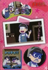 【中古】食玩 ステッカー・シール No.18 トド松と5人の悪魔 名シーンシール 「おそ松さん シールウエハース」