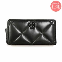 新品 TORY BURCH トリーバーチ 174547 001 キラ ダイヤモンドキルト ジップ コンチネンタル ウォレット ジップアラウンド 長財布