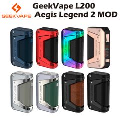 Geekvape L200 (Aegis Legend 2) MOD 200W テクニカル モッド ギークベイプ イージス レジェンド 電子タバコ 電子たばこ ベイプ 本体 耐衝撃 ショックレジスタント geek vape