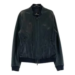 本日特価40万超ヒューゴボスリアルムートン ライダースジャケットラムレザー 50 本日特価40万超ヒューゴボスリアルムートン ライダース