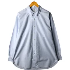 古着 80~90年代 ブルックスブラザーズ Brooks Brothers Makers REGENT 長袖 ボタンダウンシャツ USA製 メンズXL相当/eaa570182