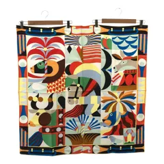 一点物　エルメス　ツイリー　パラード アン ファンファーレ マロン スカーフ 2023年秋冬 HERMES エルメス スカーフ ツイリー パラード アン