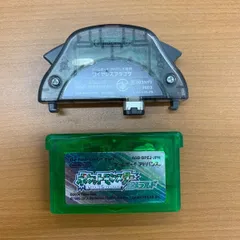 【動作確認済み】 ポケットモンスター エメラルド ワイヤレスアダプタ付属 ★ Nintendo ゲームボーイアドバンス ソフト