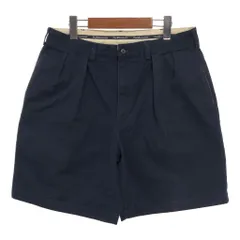 Polo by Ralph Lauren ポロ ラルフローレン 2タック チノショートパンツ ポロチノ ネイビー(メンズ W34)中古 古着 T8836