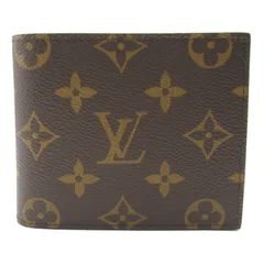 ルイ・ヴィトン LOUIS VUITTON 二つ折り財布 ポルトフォイユ・マルコ NM 二つ折財布 M62288 PVCコーティングキャンバス ポルトフォイユ・マルコ NM ユニセックス 未使用
