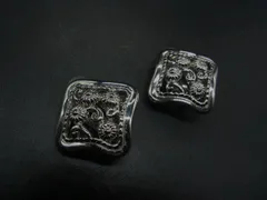 ■美品■ NINA RICCI ニナリッチ クリップ式 イヤリング アクセサリー レディース シルバー系 DY0219