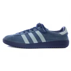 アディダスオリジナルス adidas originals BERMUDA バミューダ アイランドシリーズ スエード レザー スニーカー シューズ ローカット 三本線 スリーストライプス タグ付き US8.5 26.5cm 青 ブルー BY9652のサムネイル