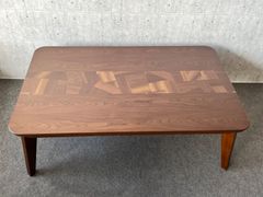 オシャレコタツ　120×75 新品　国産　ウォールナット