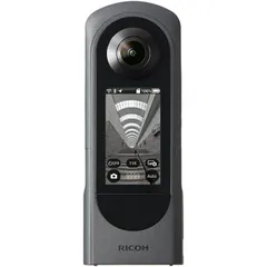 RICOH THETA 青色 ケース付き　本体のみ箱なし 2025年最新】ricoh theta xの人気アイテム - メルカリ