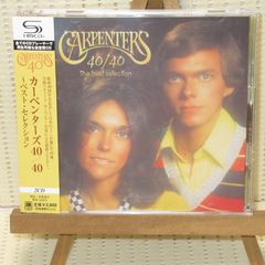 CD　SHM-CD　2CD　カーペンターズ　40/40～ベスト・セレクション　帯付　UICY-1441～2　全40曲　★