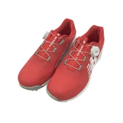 NEW BALANCE GOLF ニューバランス MGBF574R ゴルフシューズ BOA FANTOMFIT  レッド系 26.5cm [240101368016] ゴルフウェア メンズ ストスト
