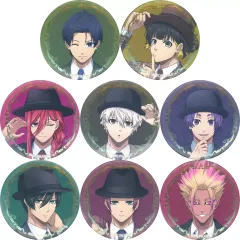 【中古】バッジ・ビンズ 全8種セット 「ブルーロック 箔押しキャラバッジコレクション」