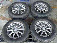 2310-304　SIBILLA　アルミホイール＆スタッドレスタイヤ　185/70R14　2021年　4本セット