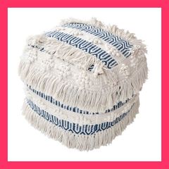 ZARA HOME ザラホーム ボンボン付き収納ストレージボックス バスケット