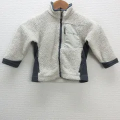 k■モンベル/montbell 1106466 キッズ CLIMAAIR ボアフリースジャケット【90】KIDS■52【中古】