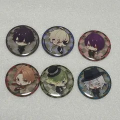 【中古】 OZMAFIA!! オズマフィア アニメイト 限定特典 描き下ろし ちびキャラ 缶バッジ 缶バ カラミア キリエ アクセル スカーレット シーザー ハーメルン レア