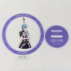 【中古】雑貨 美風藍 ゆらゆらスタンド＋アクリルチャーム(キービジュアル) セット 「うたの☆プリンスさまっ♪ CG STAR LIVE QUARTET NIGHT LIKE A GAME」