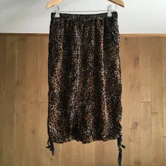 美品　TAO COMME des GARCONSタオ コム デ ギャルソン レオパード　スカートXS