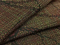 平和屋着物▽上質な紬　単衣　結び紐文　正絹　逸品　未使用　AAAZ7810jh