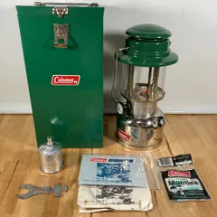 て*き様 美品！ビンテージ　Coleman 275 ガソリンランタン 1982年 2025年最新】コールマン ランタン 1982の人気アイテム - メルカリ