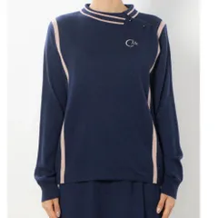 【CECIL McBEE green】  ラインニットモックネック（ﾈｲﾋﾞｰ）《Sサイズ》  M381