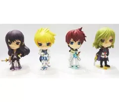 【中古】トレーディングフィギュア 全4種セット 「一番くじ テイルズ オブ シリーズ」 H賞 ちびきゅんキャラ