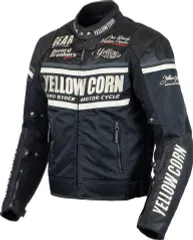 美品YELLOW CORNBB-4304ウインターバイクレザージャケット 3L YeLLOW CORN（イエローコーン） ウィンタージャケット メンズサイズ BB