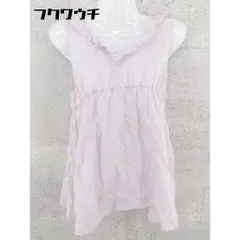 ◇ IENA イエナ リネン混 ノースリーブ ブラウス カットソー パープル レディース 【中古】 【1002801484811】