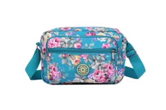 [ドナリー] ミニ ショルダーバッグ 斜めがけ 花柄 レディース (ネイビー) [ネイビー]