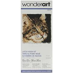 Wonderart タビーラッチフックキット 12インチ x 12インチ