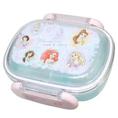 ディズニープリンセス お弁当箱 抗菌食洗機対応 ふわっとフタタイトランチボックス 270ml ディズニー スケーター 一段ランチボックス キャラクター グッズ 