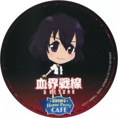 [중고] 코스터(캐릭터) 체인·황 코스터 [혈계전선&BEYOND Steven's Home Party CAFE] 푸드&드링크 주문 특전