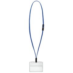 【特価商品】コクヨ(KOKUYO) 吊り下げ名札セット アイドプラス プロテクト 名刺サイズ 青 ナフ-SP180B